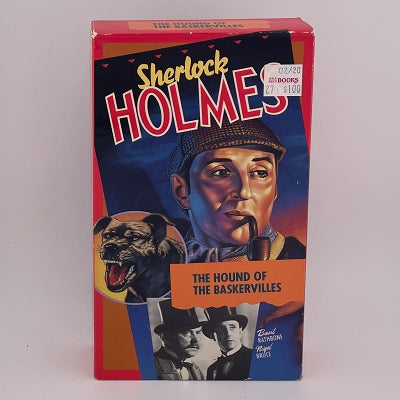 Hound of the Baskervilles, Sherlock Homes, Used VHS