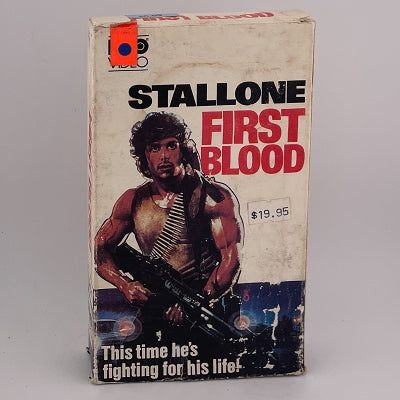 First Blood, Used VHS