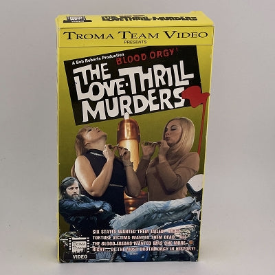 Love Thrill Murders, Sweet Savior, Used VHS