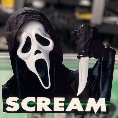 Scream, Ghost Face, Sign, Decor