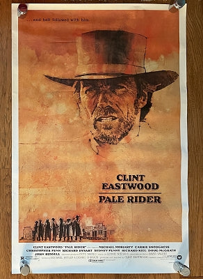 Pale Rider, Clint Eastwood, US Theatrical Rolled One Sheet Poster
