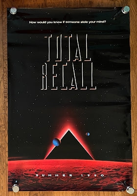 Total Recall, US Theatrical Rolled One Sheet Advance Poster