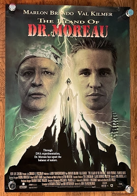 Island of Dr. Moreau, US Video Rolled One Sheet Poster