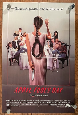 April Fool's Day, Original US Theatrical Folded One Sheet