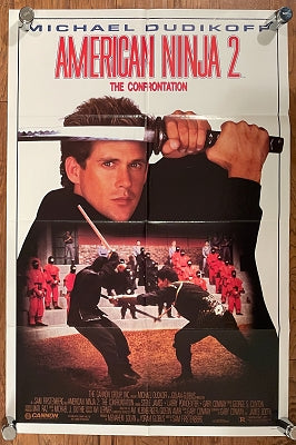 American Ninja Original US Theatrical Folded One Sheet