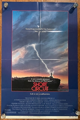 Short Circuit, Original US Theatrical Folded One Sheet