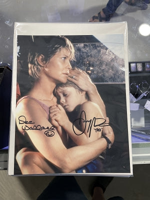 Cujo (1983) Dual Autographed 8 x 10 inch Photo, Dee Wallace, Danny Pintauro