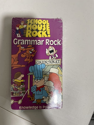 Schoolhouse Rock Grammar Rock Used VHS