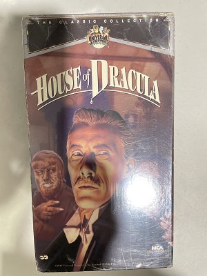 House of Dracula Used VHS