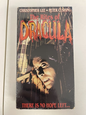 The Rites of Dracula, Christopher Lee, Used VHS