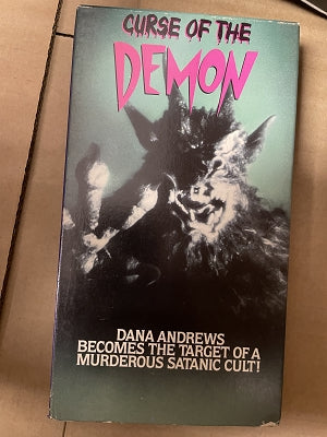 Curse of the Demon Used VHS
