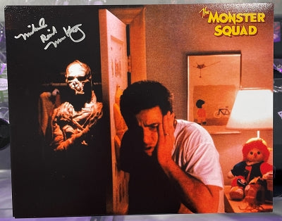 Michael Reid MacKay Mummy in Closet The Monster Squad Autographed 8 in x 10 in Photo