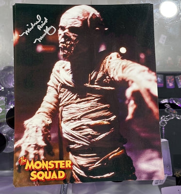 Michael Reid MacKay Mummy The Monster Squad Autographed 8 in x 10 in Photo
