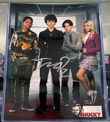 Teo Briones Chucky TV Series Autographed 8 in x 10 in Photo