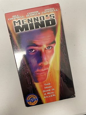 Menno's Mind, Bruce Campbell, Bill Campbell, Used VHS 