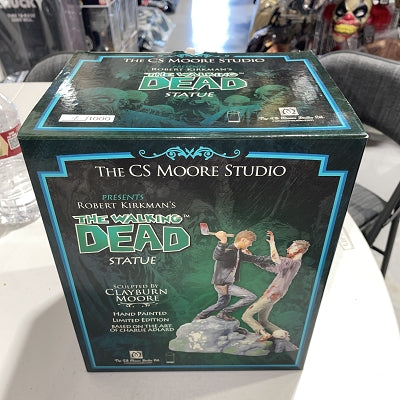 CS Moore Studio The Walking Dead Statue #31/1000 Rick Grimes VS Zombie
