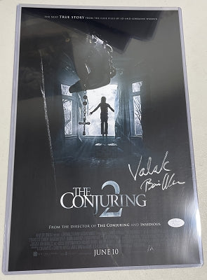 The Conjuring 2, Autographed by Bonnie Aarons, 11x17 Poster, JSA Authenticated