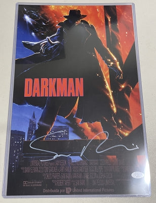Darkman, Sam Raimi Autographed, 11x17 Poster, JSA Authenticated