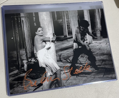 Barbara Steele Autographed For Love and Gold (1966) 8x10 Photo