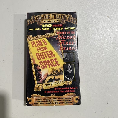Plan 9 from Outer Space, Used VHS