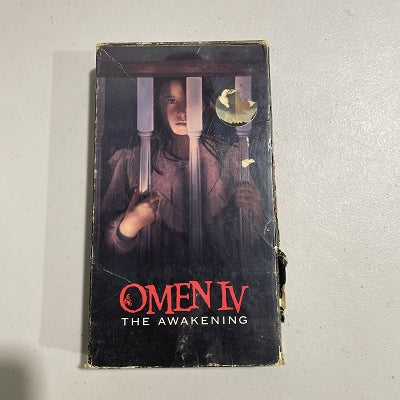 Omen IV: The Awakening, Used VHS