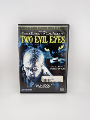 Two Evil Eyes, 1990, DVD, Used