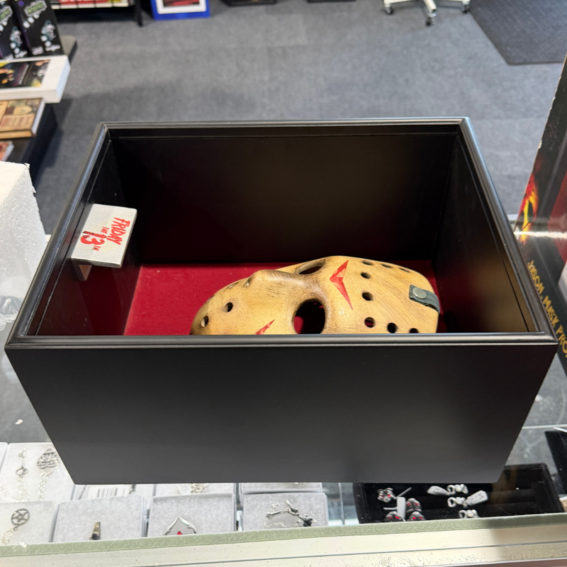 NECA Jason Mask Prop Replica in Shadow Box