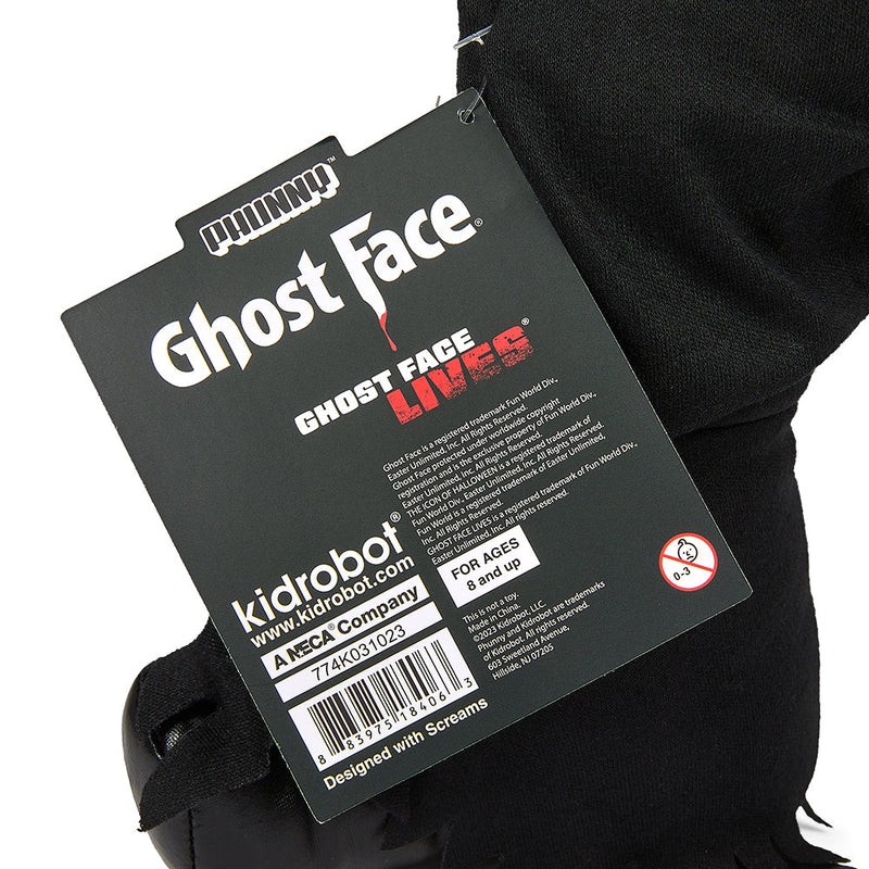 Bloody Ghost Face Phunny Plush by Kidrobot