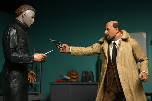 Halloween 2 – 7″ Scale Action Figure – Ultimate Michael Myers & Dr Loomis 2-Pack