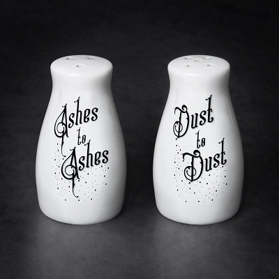 Ashes to Ashes Dust to Dust Salt & Pepper Set