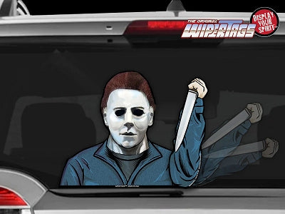 Masked Halloween Serial Killer WiperTag