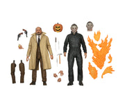 Halloween 2 – 7″ Scale Action Figure – Ultimate Michael Myers & Dr Loomis 2-Pack