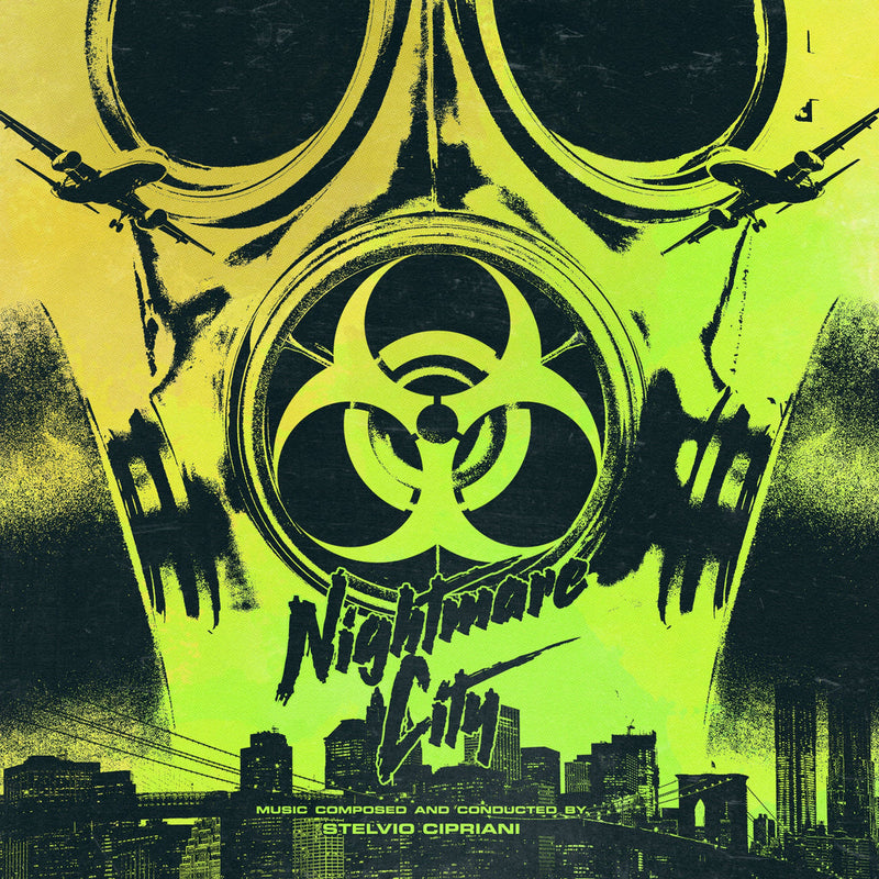 Nightmare City (Incubo Sulla Città Contaminata) Original Soundtrack 2XLP - 140 Gram Contamination Green Vinyl