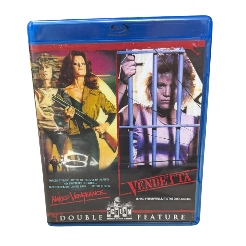 Naked Vengeance / Vendetta Double Feature Blu-ray – Pre-Owned