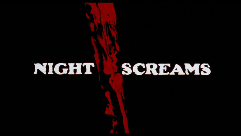 Night Screams 4K Ultra HD / Blu-ray x 2 Vinegar Syndrome New and Sealed