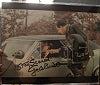 George Romero Autographed Night of the Living Dead Car Photo