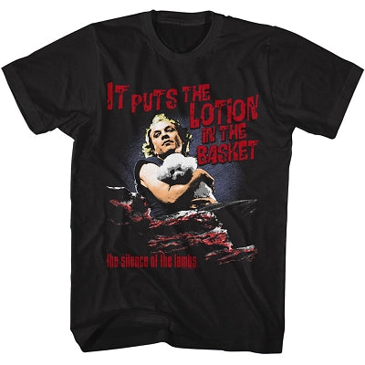 Silence of the Lambs 'It Puts the Lotion in the Basket' T-Shirt