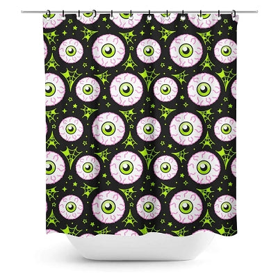 Sourpuss Jeepers Peepers Shower Curtain
