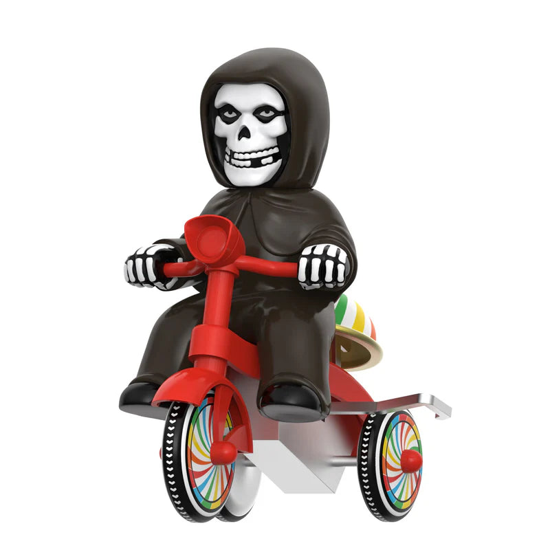 Misfits Super Cycles - Fiend (Black w/ Red Trike) Figure