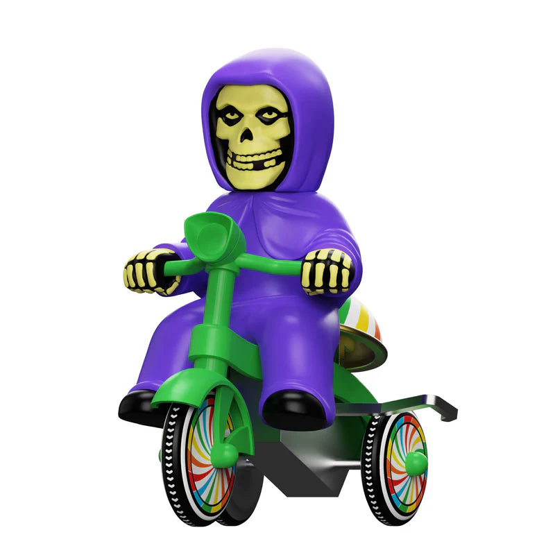 Misfits Super Cycles - Fiend (Purple w/ Green Trike) Figure