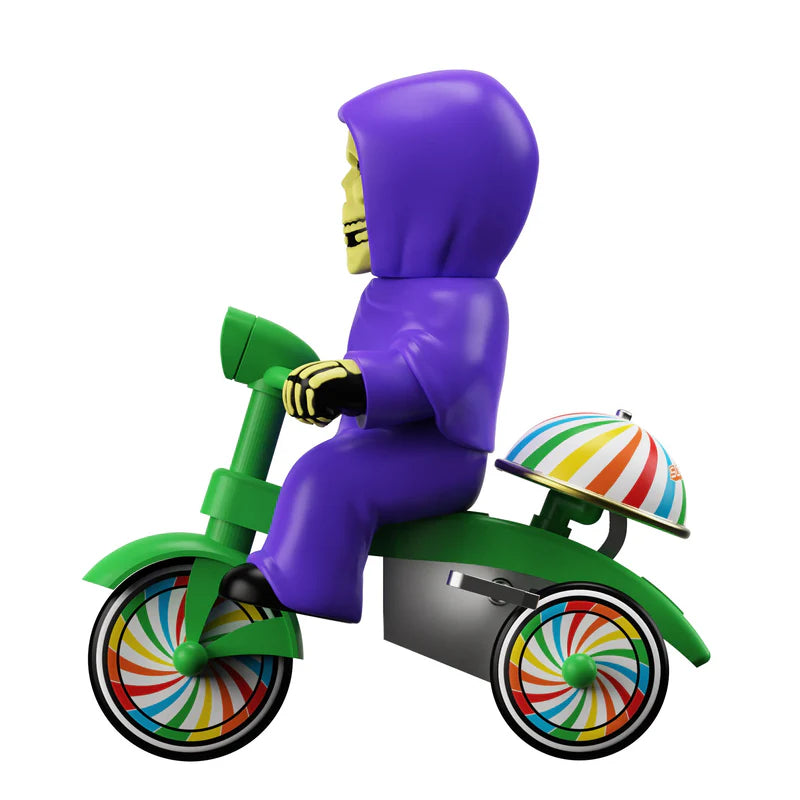 Misfits Super Cycles - Fiend (Purple w/ Green Trike) Figure