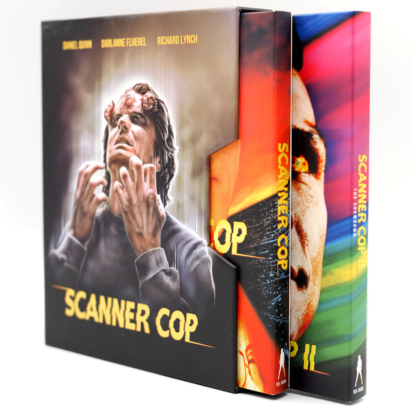 Scanner Cop 1 & 2 Vinegar Syndrome 4K UHD Blu Ray Limited Edition