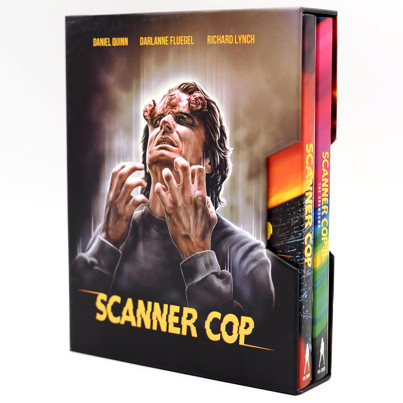 Scanner Cop 1 & 2 Vinegar Syndrome 4K UHD Blu Ray Limited Edition