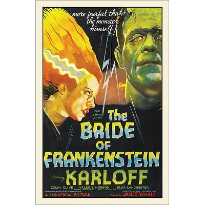 Bride of Frankenstein Poster 11x17