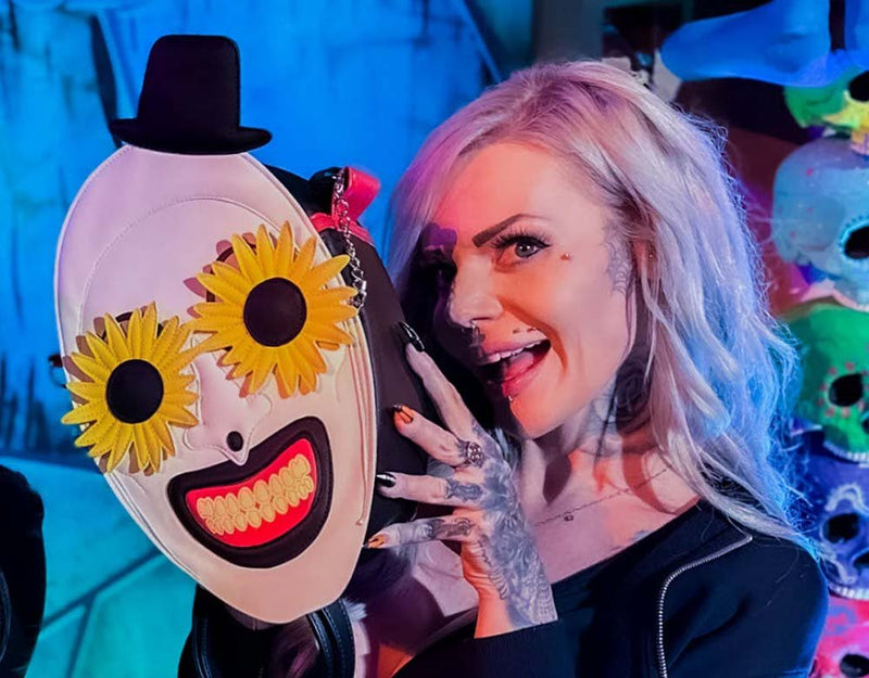 Trick or Treat Studios - Officially Licensed Terrifier 2 Flower Glasses Art The Clown Purse