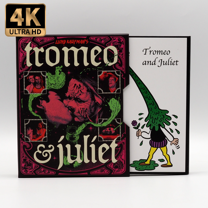 Tromeo & Juliet 2-disc 4K UHD Blu-ray Limited Edition Slipcase Limited Edition Slipcase