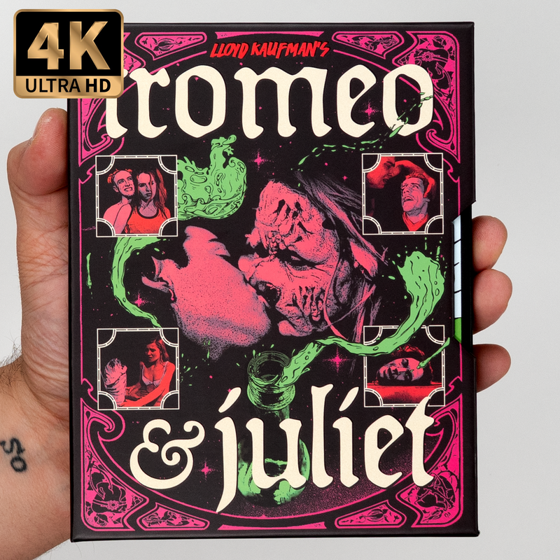 Tromeo & Juliet 2-disc 4K UHD Blu-ray Limited Edition Slipcase Limited Edition Slipcase