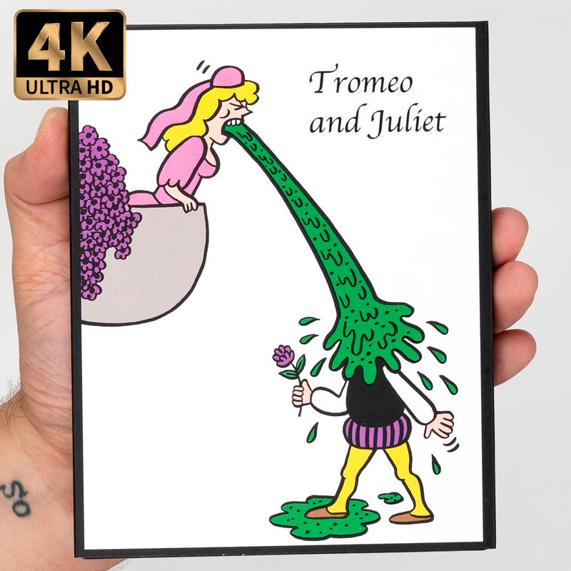 Tromeo & Juliet 2-disc 4K UHD Blu-ray Limited Edition Slipcase Limited Edition Slipcase