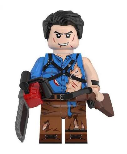 Army of Darkness Battle Damaged Ash Williams Horror Minifigure WM2897