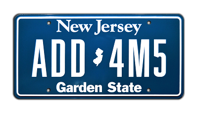 WEDNESDAY | Addams Family Cadillac Metal Stamped Vanity License Plate